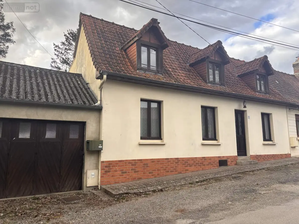 Maison a vendre Crécy-en-Ponthieu 80150 Somme 80 91 m2 7 pièces 139100 euros 113/1716 001