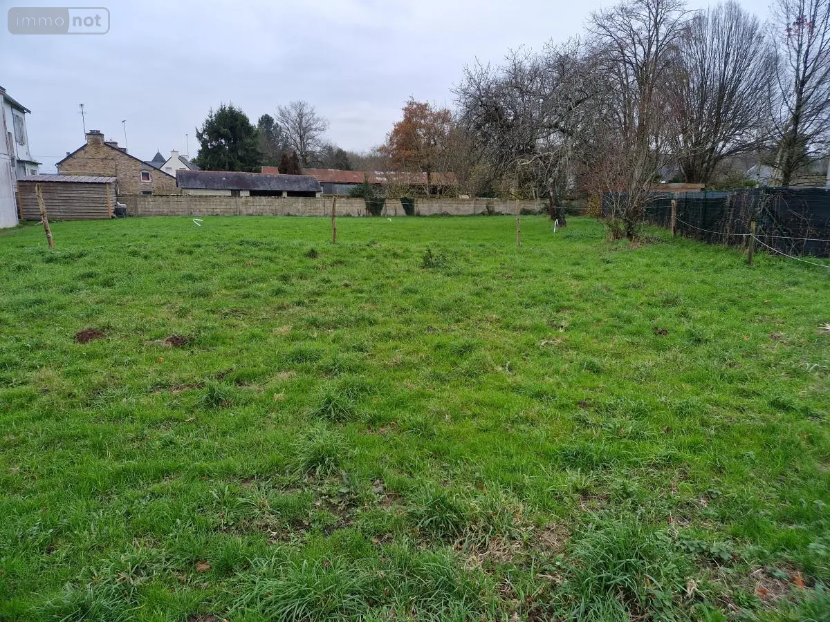 Terrain a batir a vendre Val d'Oust 56460 Morbihan 56 55500 euros 56050-643 001