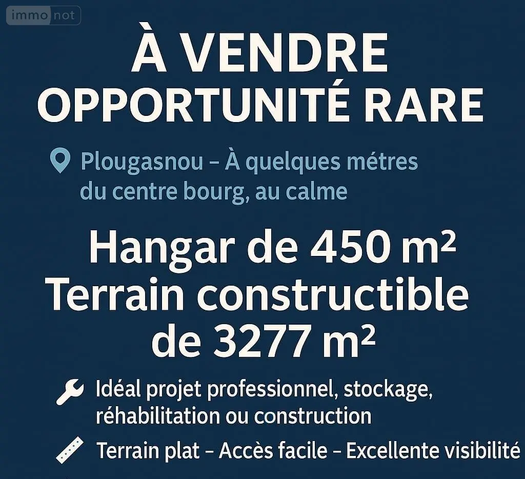 Divers a vendre Plougasnou 29630 Finistère 29 450 m2 284580 euros 29107-2755 001