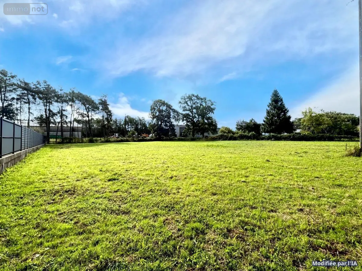Terrain a batir a vendre Questembert 56230 Morbihan 56 83500 euros 56046-1362 001