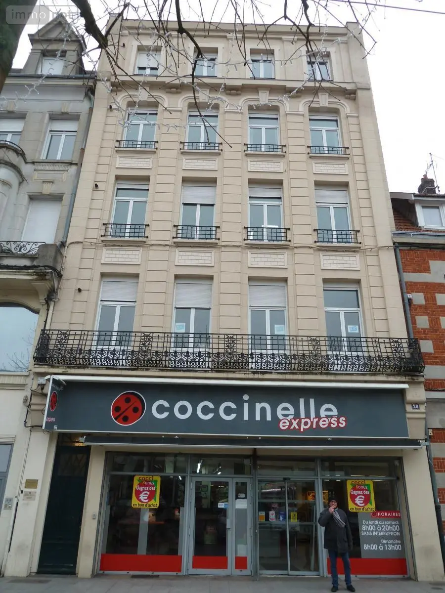 Location fonds et murs commerciaux Cambrai 59400 Nord 59 100 m2 6 pièces 980 euros 59083-L359 001
