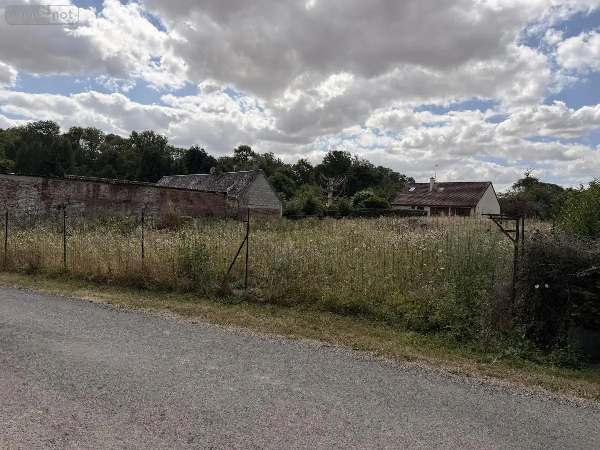 Terrain a batir a vendre Mirvaux 80260 Somme 80 75000 euros 80004-1146 001