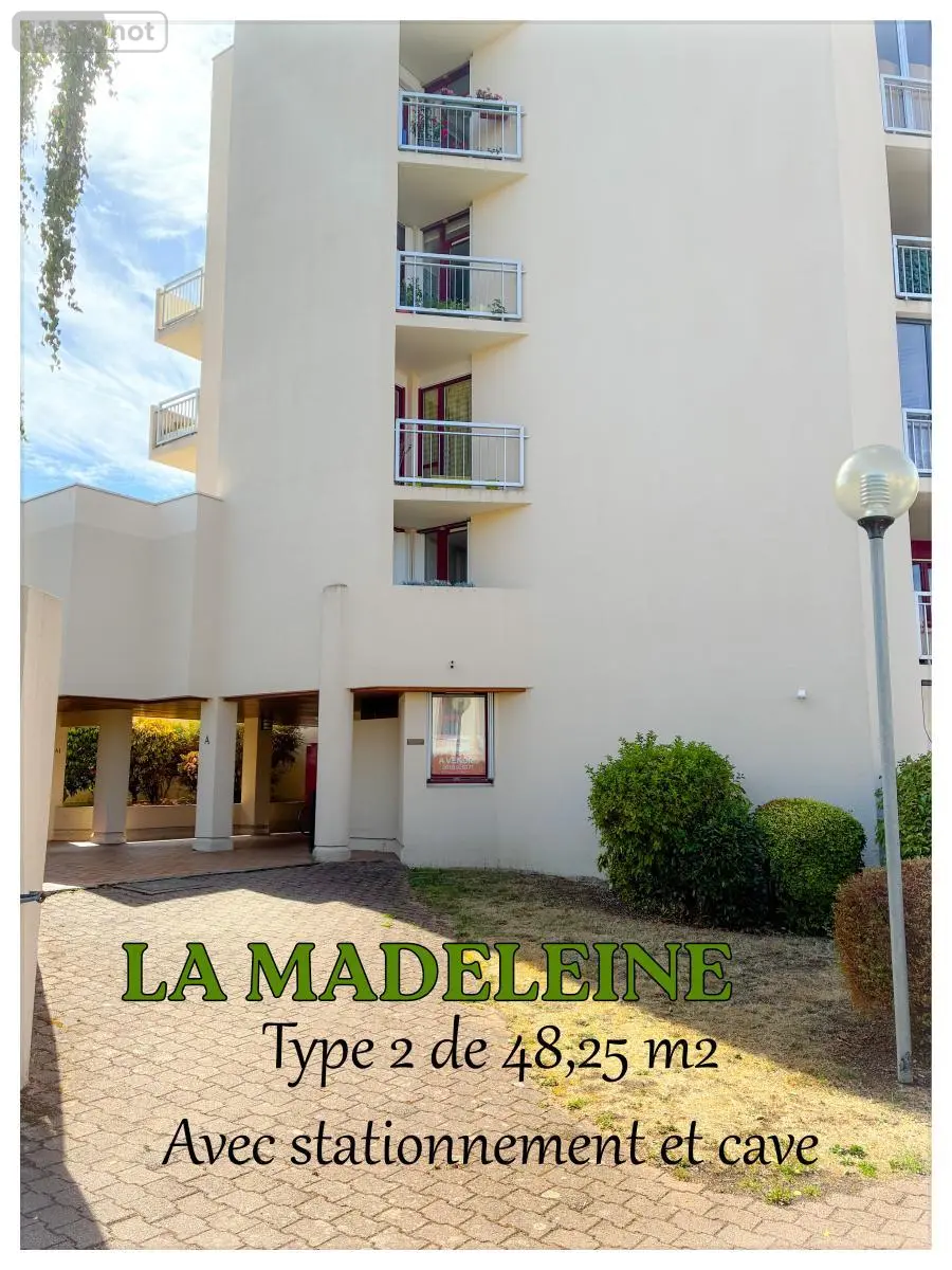 Appartement a vendre Angers 49000 Maine-et-Loire 49 48 m2 2 pièces 162440 euros 49014-1882 001