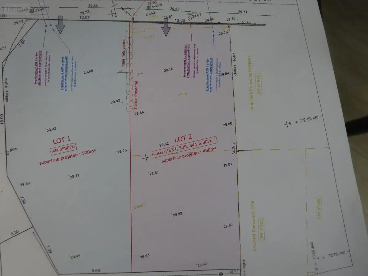 Terrain a batir a vendre Lampaul-Plouarzel 29810 Finistère 29 84080 euros 29058-1778 001