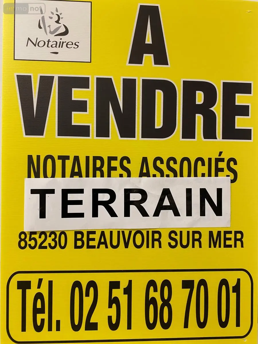 Terrain a batir a vendre La Barre-de-Monts 85550 Vendée 85 63600 euros 092/T/2311-85092 001