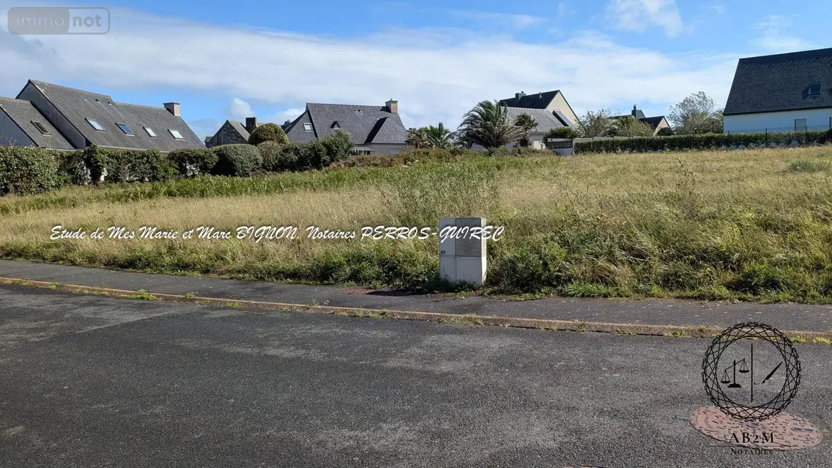Terrain a batir a vendre Perros-Guirec 22700 Côtes-d'Armor 22 291760 euros VT079-22093 001