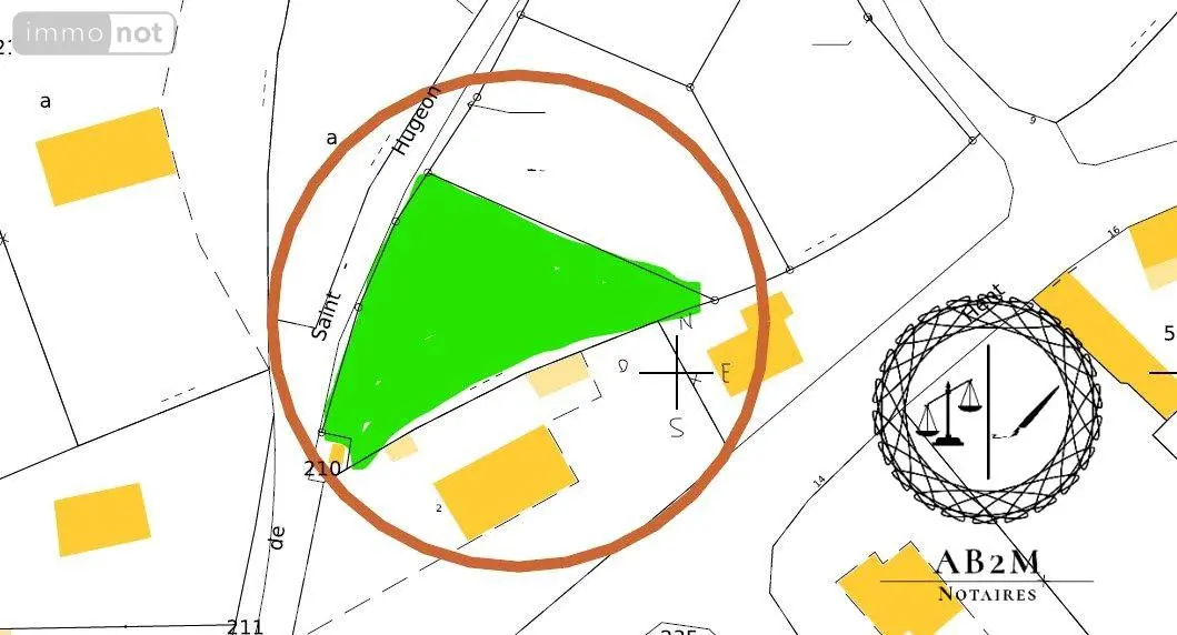 Terrain a batir a vendre Lannion 22300 Côtes-d'Armor 22 115940 euros VT080-22093 001