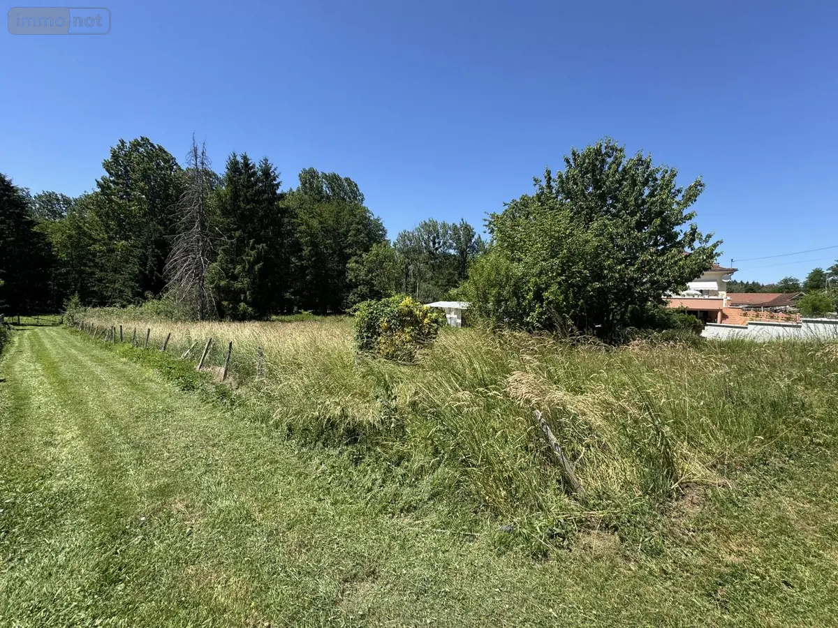 Terrain a batir a vendre Pleure 39120 Jura 39 25000 euros VT850-39032 001