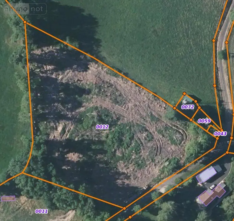 Terrain a batir a vendre Champagnac 15350 Cantal 15 10720 euros 125T-15029 001