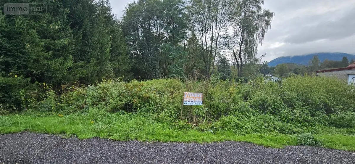 Terrain a batir a vendre Raon-l'Étape 88110 Vosges 88 63000 euros 88061-717 001
