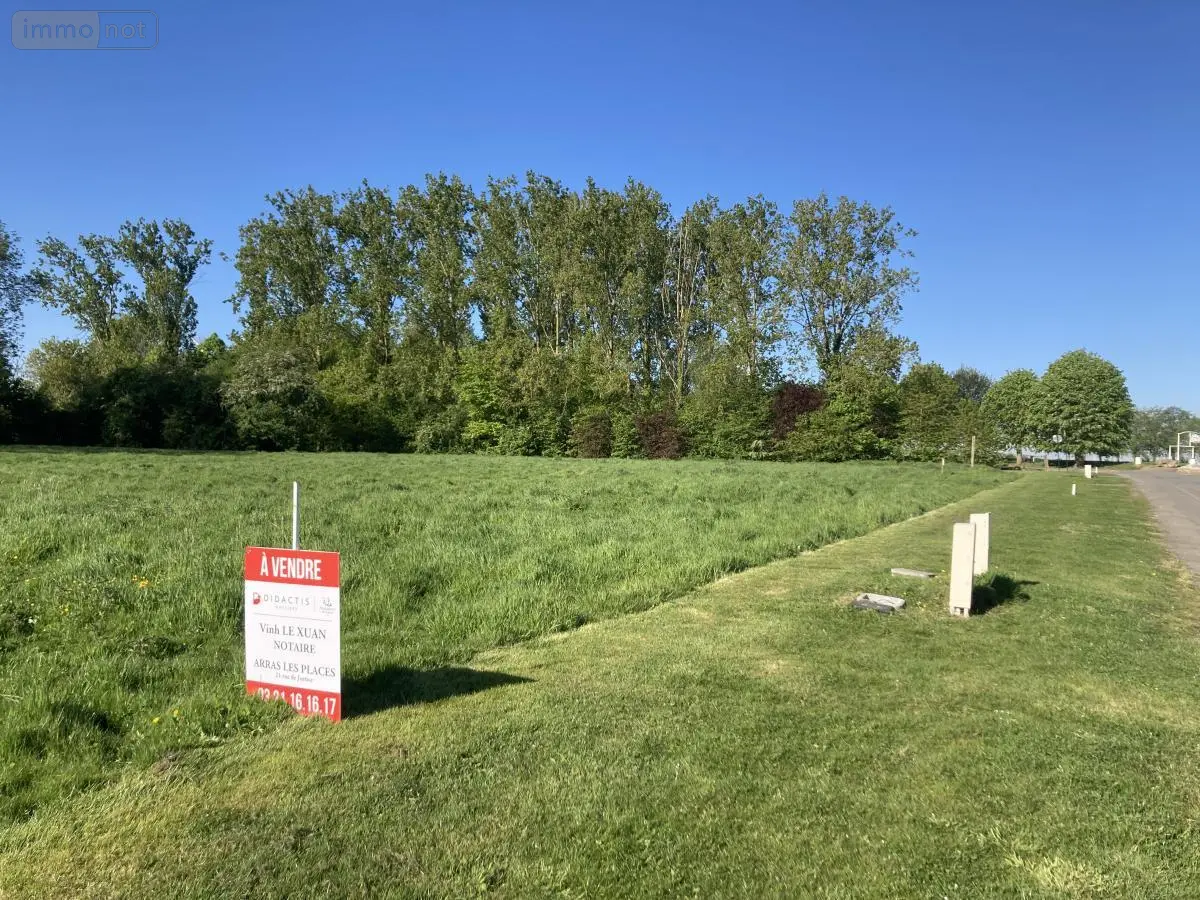 Terrain a batir a vendre Ervillers 62121 Pas-de-Calais 62 60100 euros D038-886 001