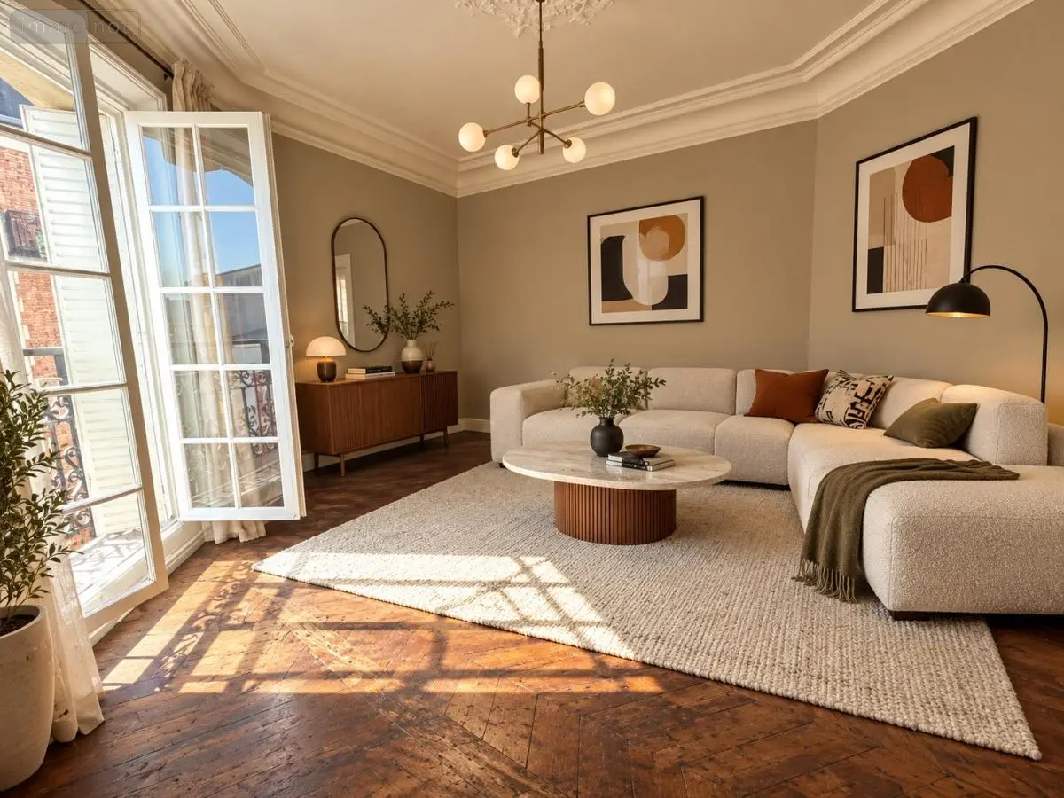 Appartement a vendre Levallois-Perret 92300 Hauts-de-Seine 92 60 m2 3 pièces 570000 euros 92010-1378 001