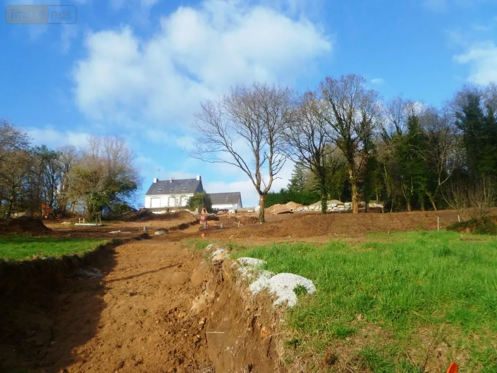 Terrain a batir a vendre Guémené-sur-Scorff 56160 Morbihan 56 25855 euros 56075-2007 001