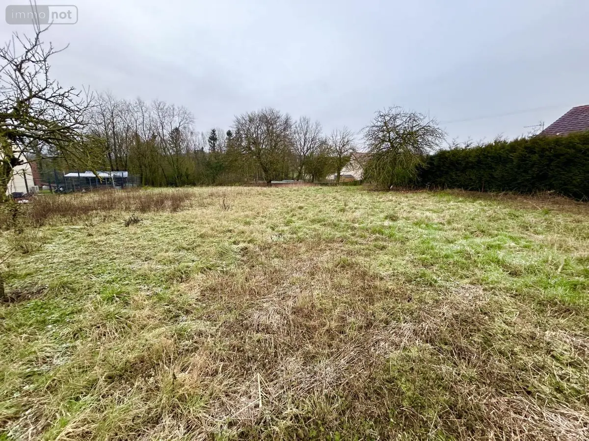 Terrain a batir a vendre Louvencourt 80560 Somme 80 26000 euros 80121-2607 001