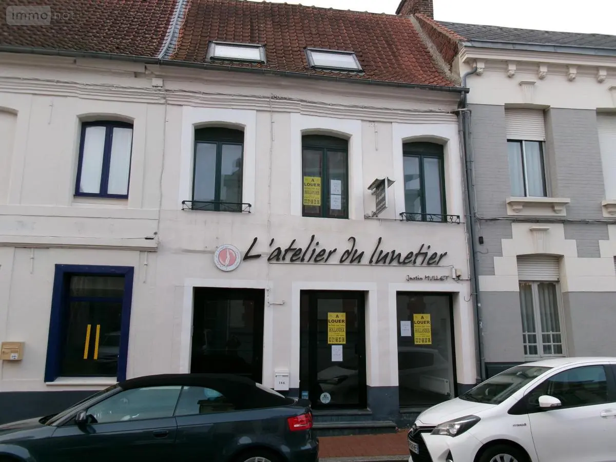 Location fonds et murs commerciaux Béthune 62400 Pas-de-Calais 62 58 m2 2 pièces 1115 euros 62023-L1348 001