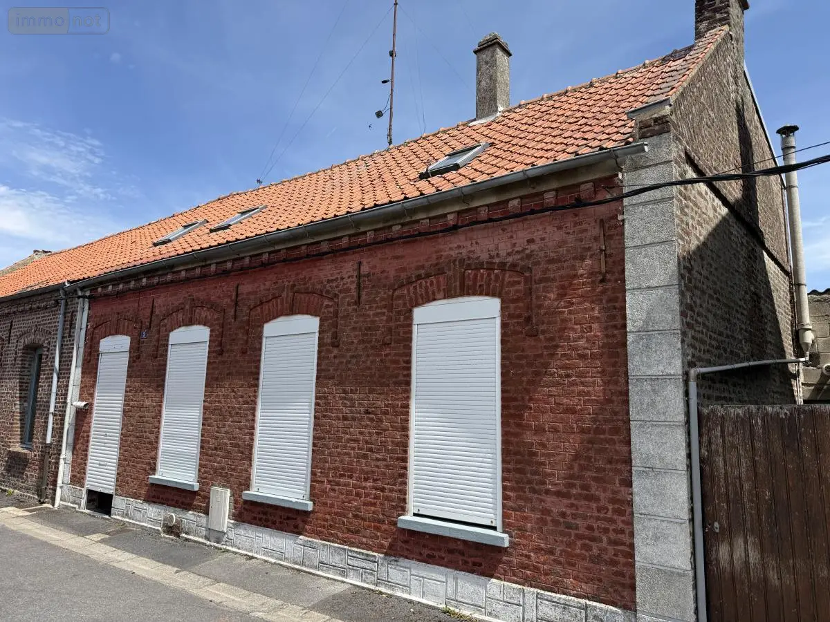 Maison a vendre Beauvois-en-Cambrésis 59157 Nord 59 114 m2 9 pièces 69800 euros 59191-6197 001