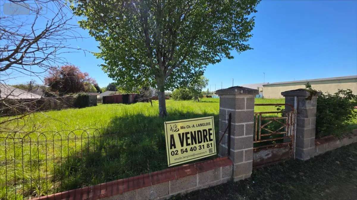 Terrain a batir a vendre Poulaines 36210 Indre 36 14400 euros 021/1578 001