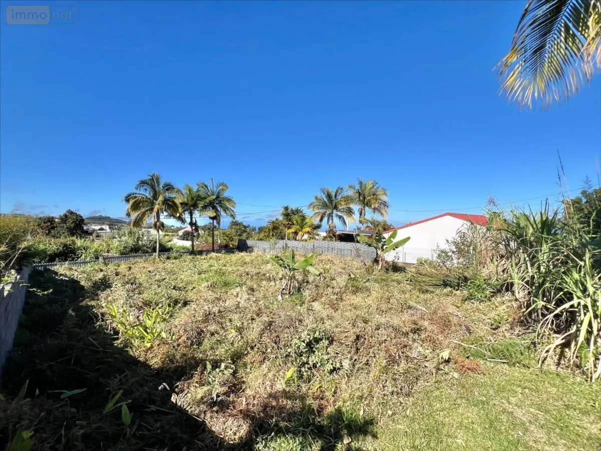 Terrain a batir a vendre Le Tampon 97418 La Réunion 974 170000 euros 41417 001