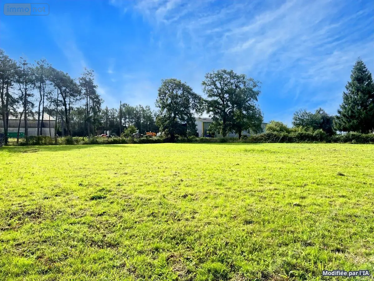 Terrain a batir a vendre Questembert 56230 Morbihan 56 83500 euros 56046-1361 001