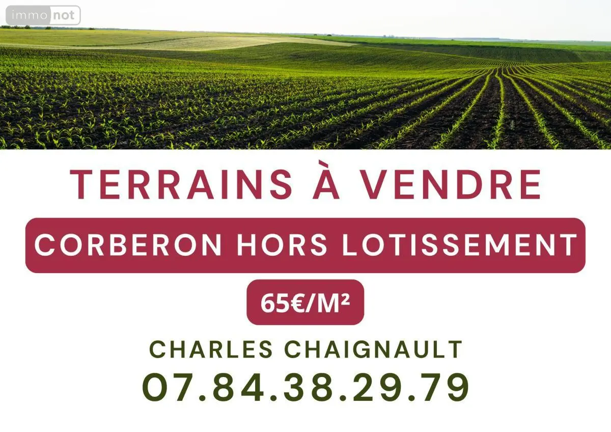 Terrain a batir a vendre Corberon 21250 Côte-d'Or 21 58300 euros 21074-214 001