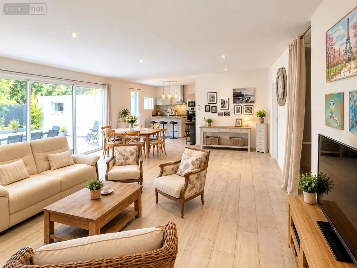 Maison a vendre Saint-Léger-de-Linières 49070 Maine-et-Loire 49 106 m2 5 pièces 346500 euros 49005-1382 001