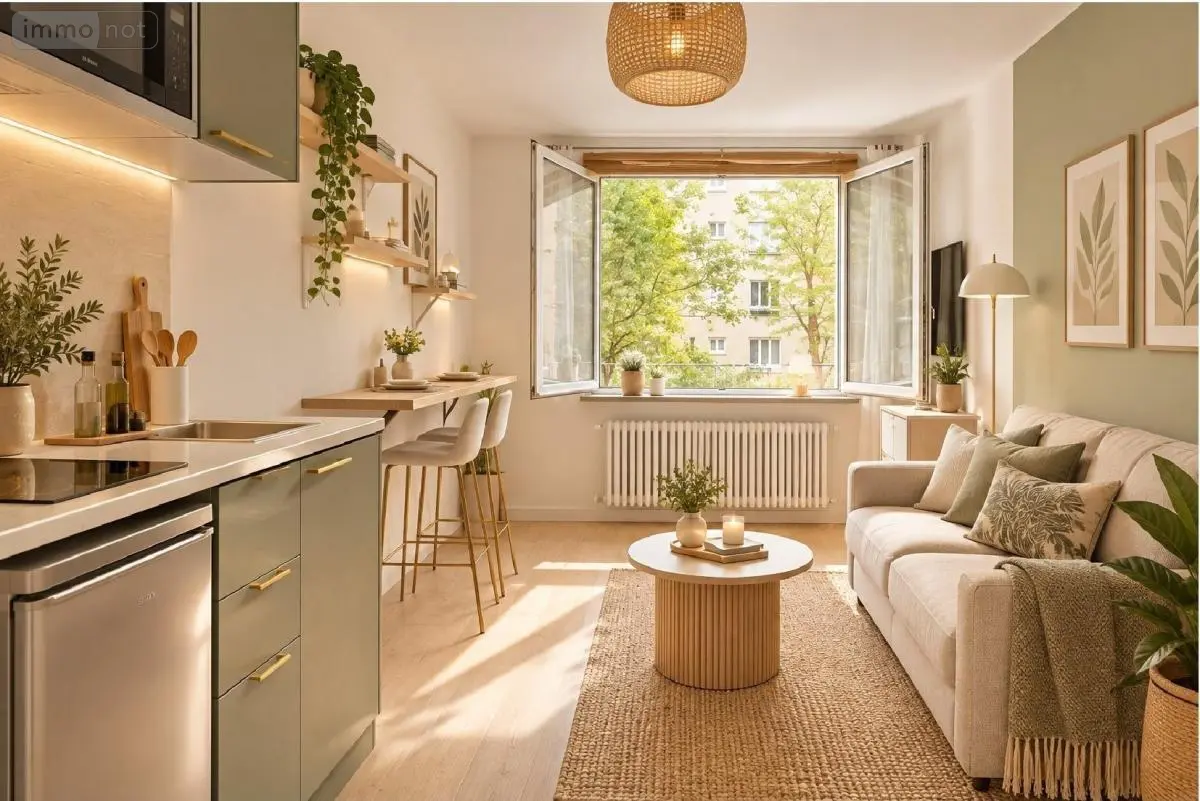 Appartement a vendre Paris 20e Arrondissement 75020 Paris 75 16 m2 1 pièce 128520 euros 75022-960 001