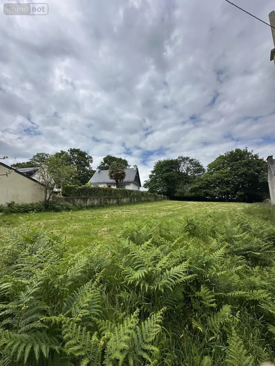 Terrain a batir a vendre Inzinzac-Lochrist 56650 Morbihan 56 104940 euros 56029-1280 001
