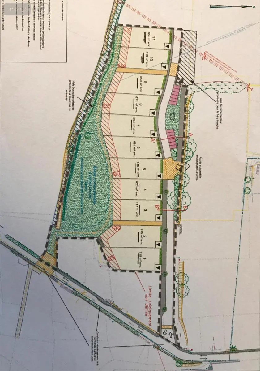 Terrain a batir a vendre Méral 53230 Mayenne 53 25920 euros 53032-961 001