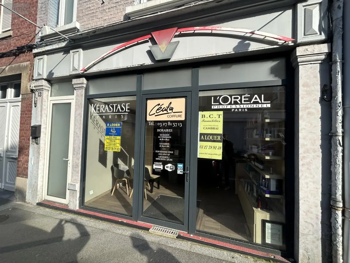 Location fonds et murs commerciaux Cambrai 59400 Nord 59 68 m2 3 pièces 731 euros 59083-L1813 001