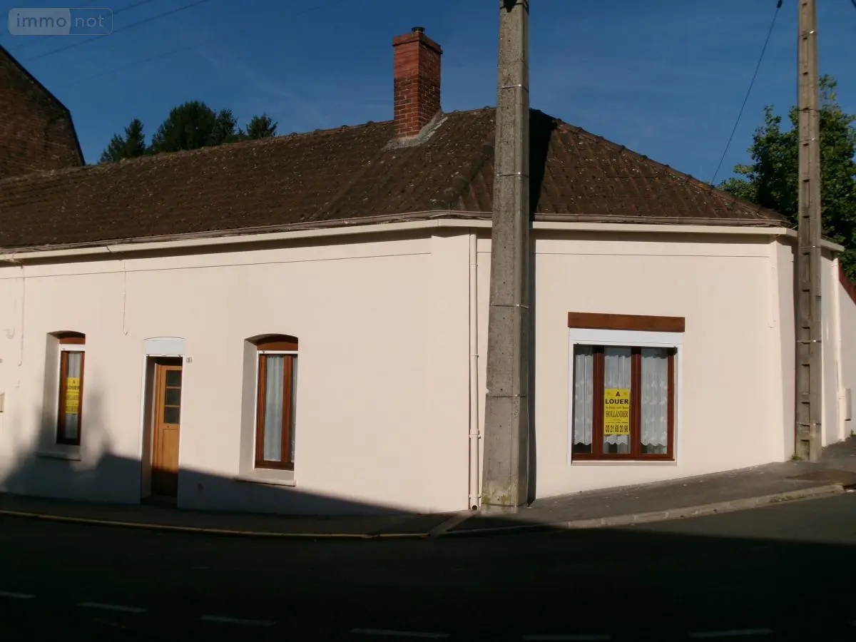 Location maison Calonne-Ricouart 62470 Pas-de-Calais 62 71 m2 3 pièces 450 euros 62023-L1446 001