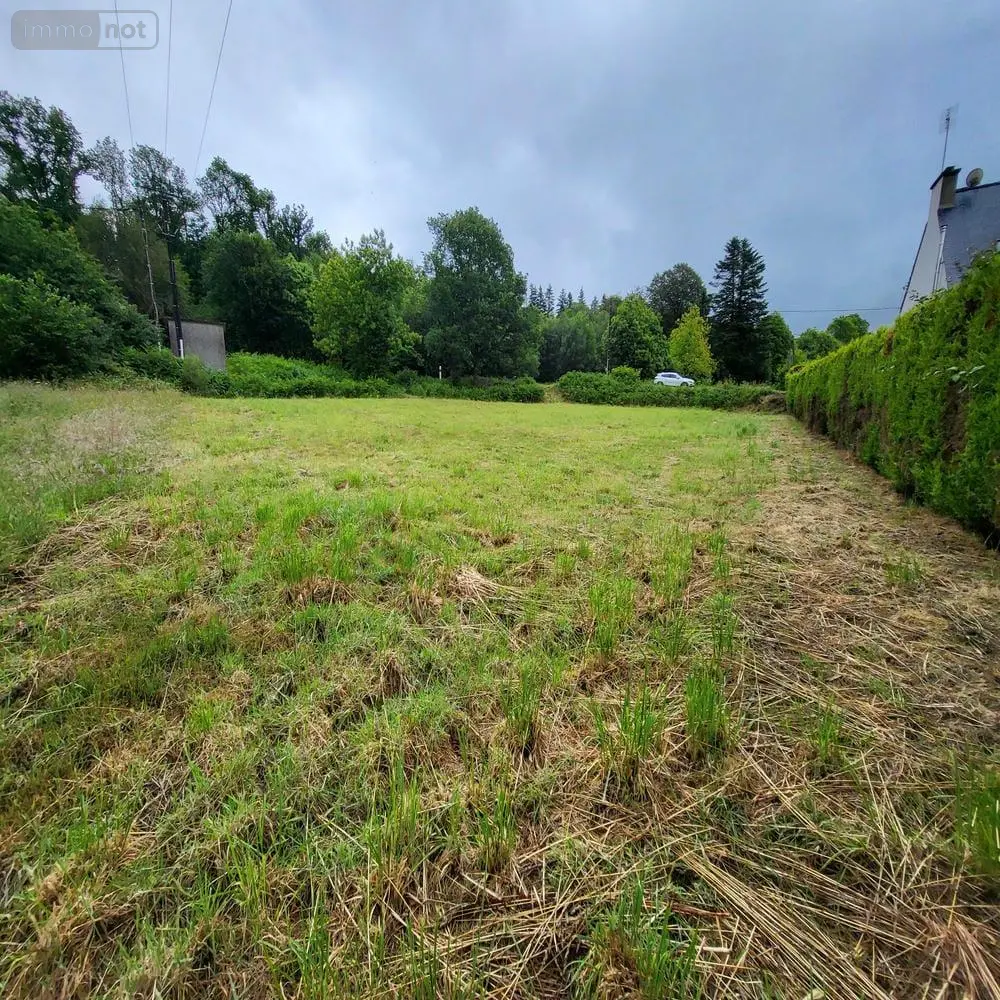 Terrain a batir a vendre Landeleau 29530 Finistère 29 16100 euros 29126-767 001