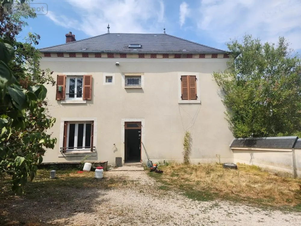 Maison a vendre Saint-Martin-d'Auxigny 18110 Cher 18 205 m2 6 pièces 260000 euros 18005-1697 001