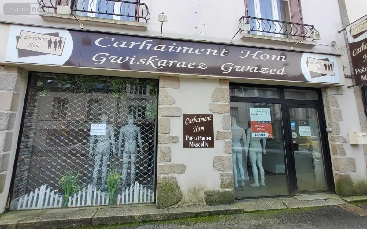 Location fonds et murs commerciaux Carhaix-Plouguer 29270 Finistère 29 70 m2 600 euros 29066-L60 001