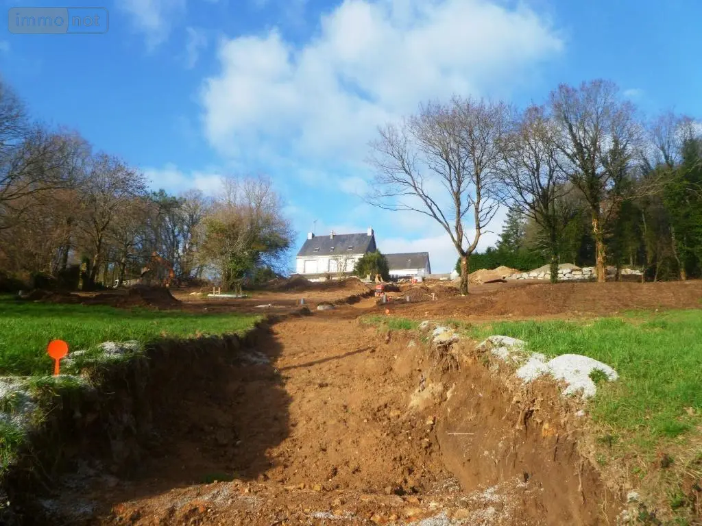 Terrain a batir a vendre Guémené-sur-Scorff 56160 Morbihan 56 18465 euros 56075-2005 001