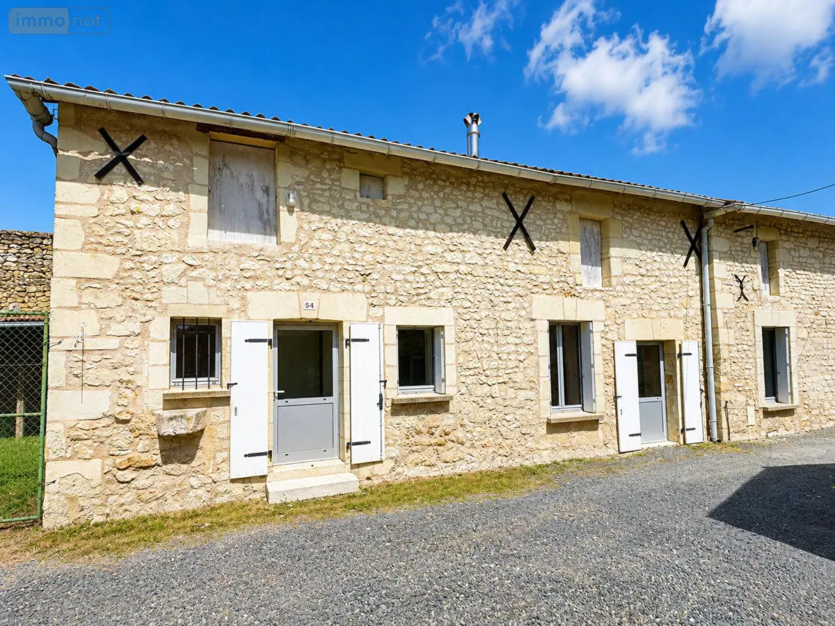 Maison a vendre Montreuil-Bellay 49260 Maine-et-Loire 49 155 m2 6 pièces 168400 euros 2018239 001