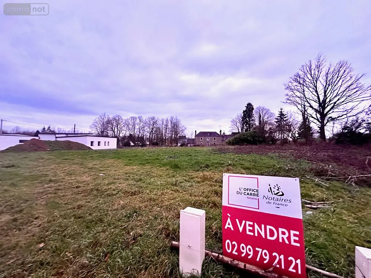 Terrain a batir a vendre Maen Roch 35460 Ille-et-Vilaine 35 1229 m2 99500 euros 2002 001