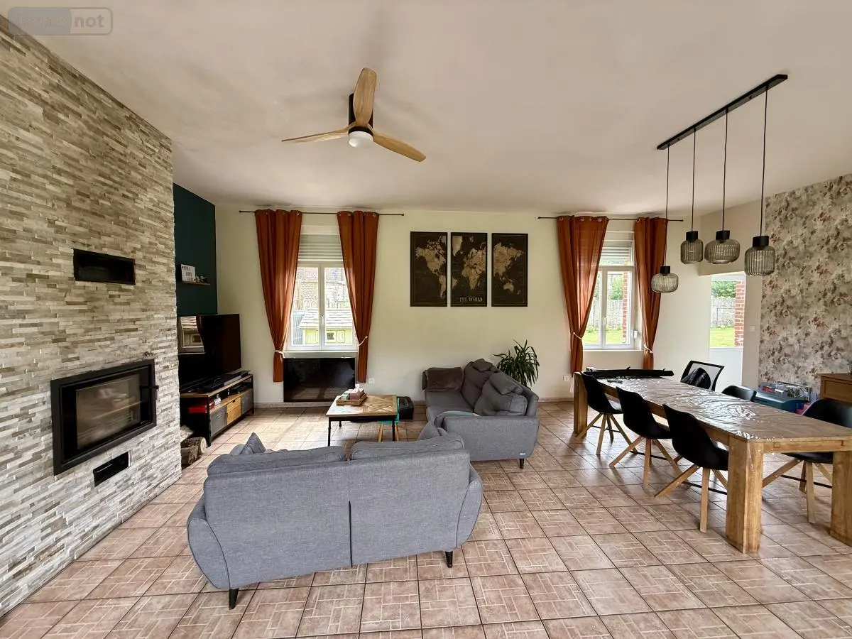 Maison a vendre Beaumont-Hamel 80300 Somme 80 170 m2 6 pièces 208000 euros 80121-2851 001