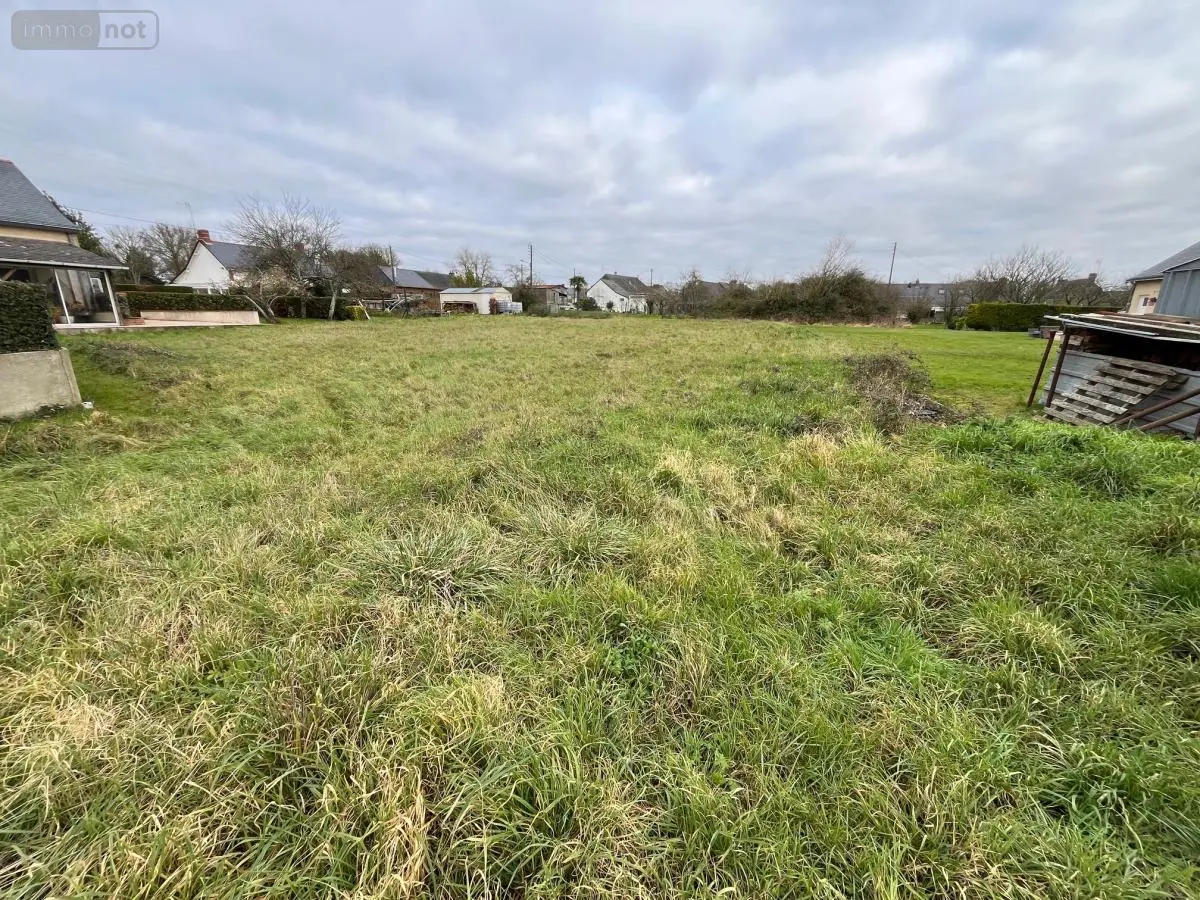 Terrain a batir a vendre Loireauxence 44370 Loire-Atlantique 44 65800 euros 49019-3475 001