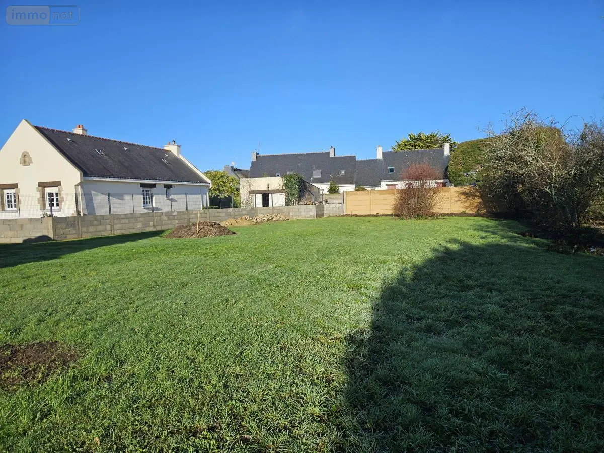 Terrain a batir a vendre Erdeven 56410 Morbihan 56 245860 euros 56027-726 001