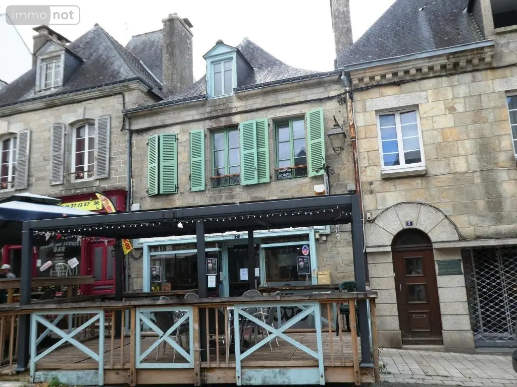 Fonds et murs commerciaux a vendre Guémené-sur-Scorff 56160 Morbihan 56 139 m2 10 pièces 262500 euros 56075-2206 001