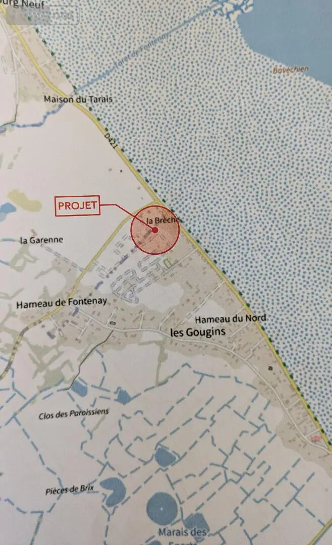 Terrain a batir a vendre Saint-Marcouf 50310 Manche 50 619 m2 75136 euros 77 001