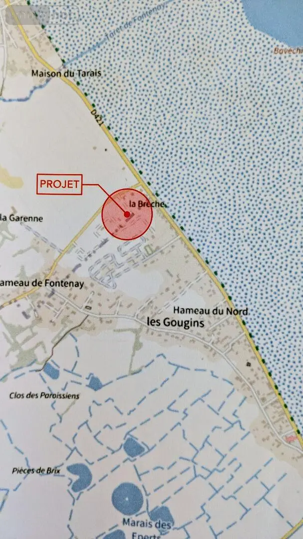 Terrain a batir a vendre Fontenay-sur-Mer 50310 Manche 50 629 m2 76372 euros 79 001