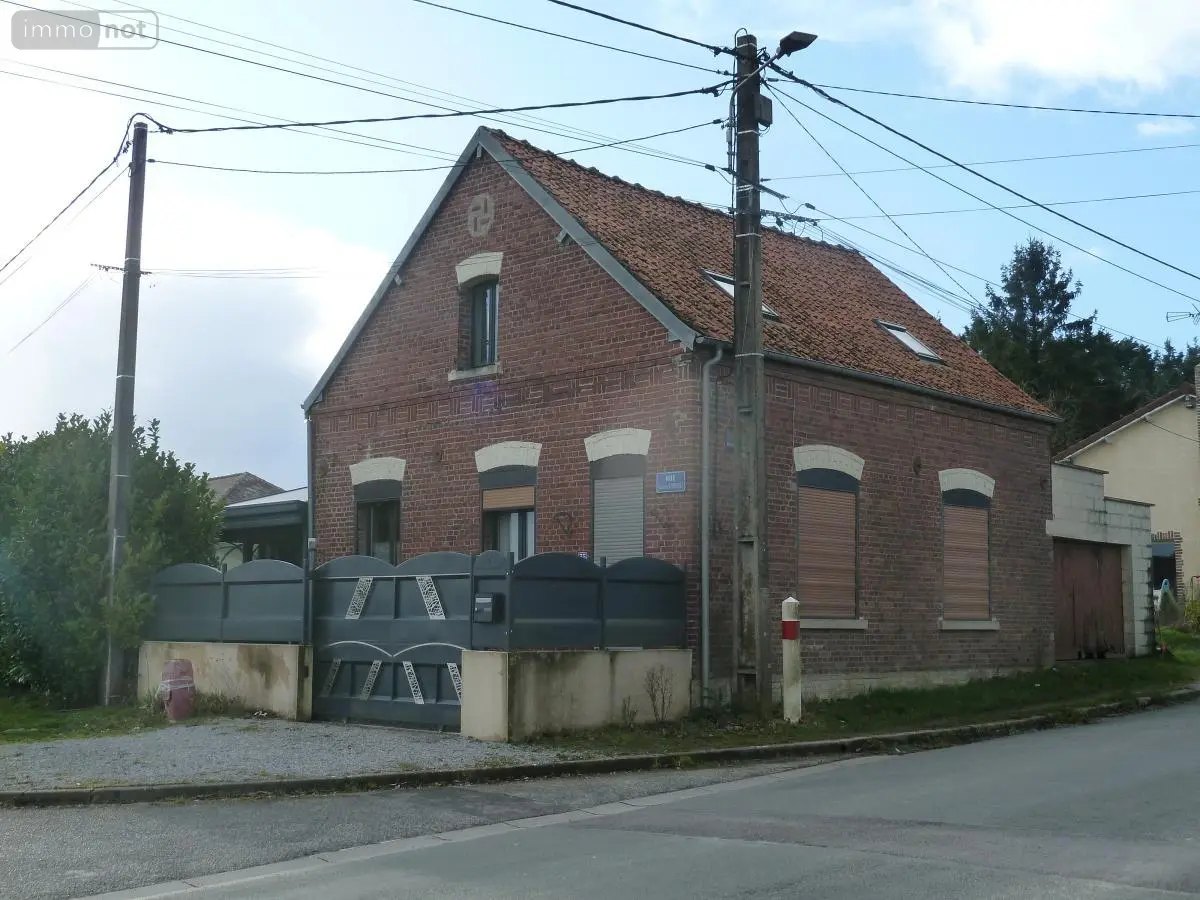 Maison a vendre Ronssoy 80740 Somme 80 118 m2 5 pièces 135700 euros 80105-522 001