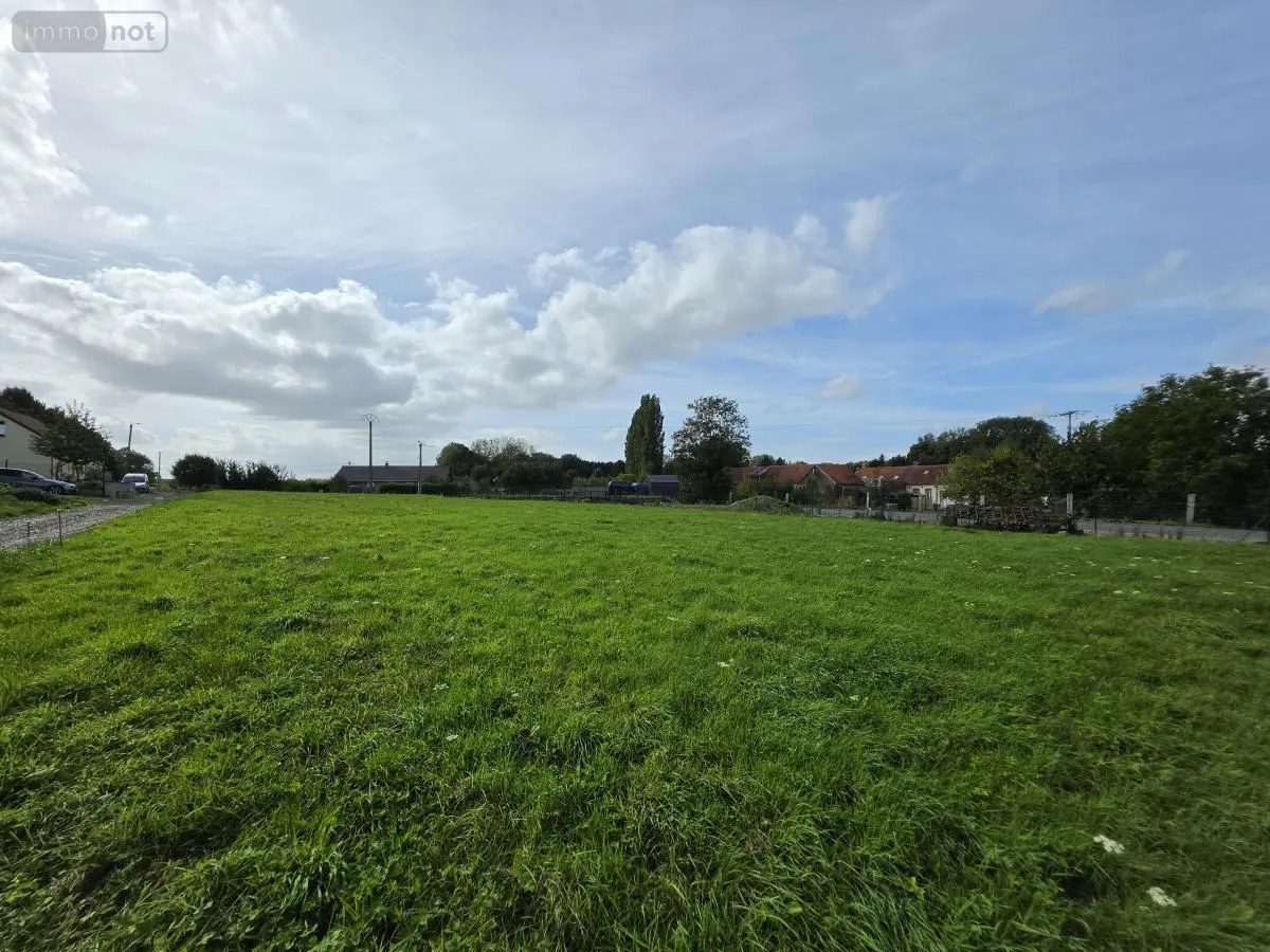 Terrain a batir a vendre Monchy-au-Bois 62111 Pas-de-Calais 62 47700 euros 62114-838 001