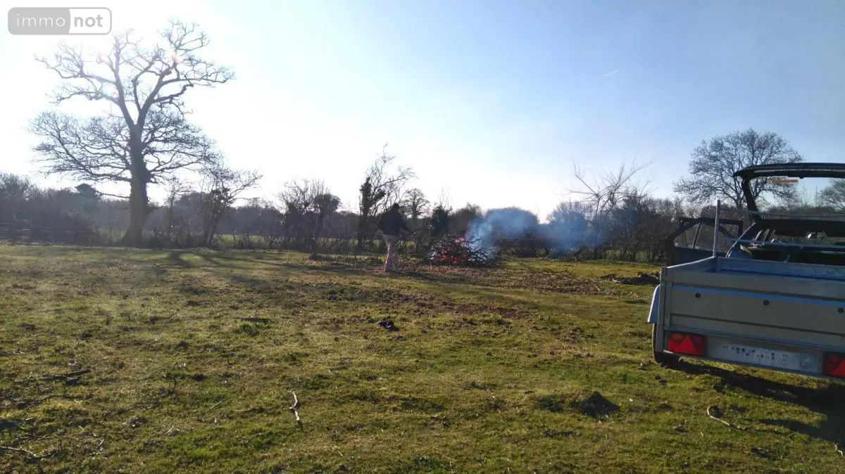 Terrains de loisirs bois etangs a vendre La Pernelle 50630 Manche 50 13200 euros 50112-822 001
