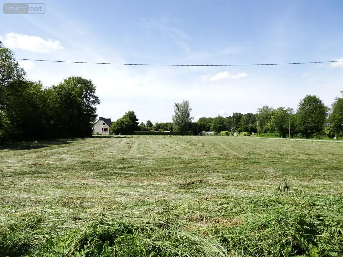 Terrain a batir a vendre Saint-Laurent-sur-Oust 56140 Morbihan 56 32400 euros 56049-687 001