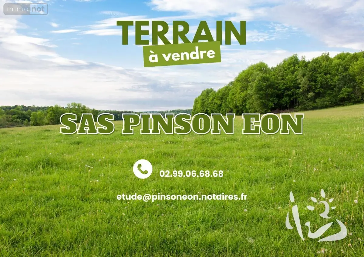 Terrain a batir a vendre Saint-Uniac 35360 Ille-et-Vilaine 35 53600 euros 35056-1330 001