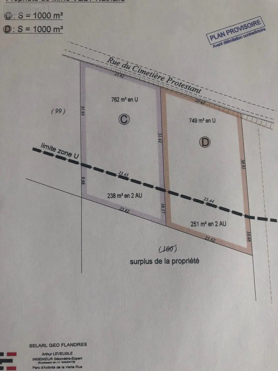 Terrain a batir a vendre Hargicourt 02420 Aisne 02 20500 euros 80105-485 001