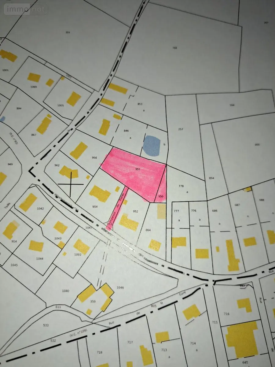 Terrain a batir a vendre Briosne-lès-Sables 72110 Sarthe 72 47250 euros 72006-637 001