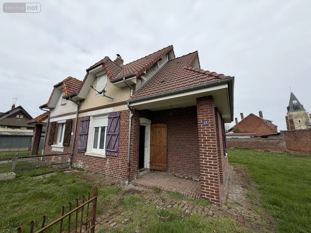 Maison a vendre Ribemont-sur-Ancre 80800 Somme 80 62 m2 3 pièces 95100 euros 80071-547 001